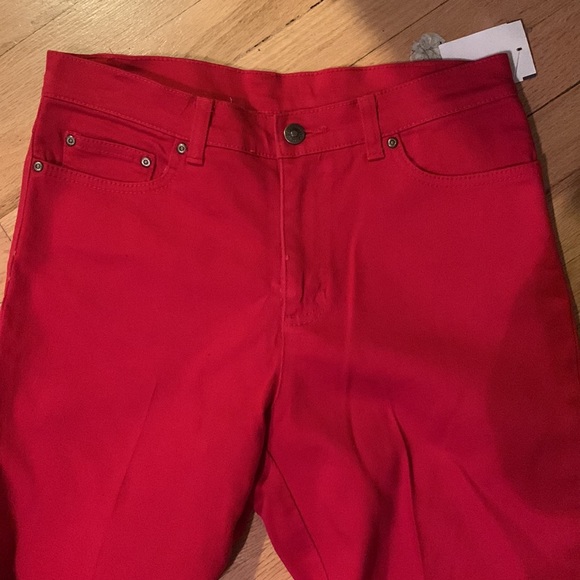 Cherry red jeans - Picture 2 of 5